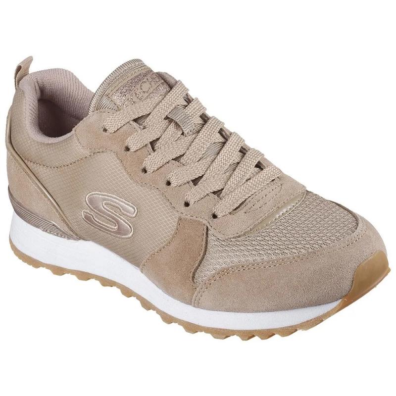 SKECHERS MODELO 111 OG 85 - GOLDN-GURL COLOR TAN DEPORTIVA MUJER