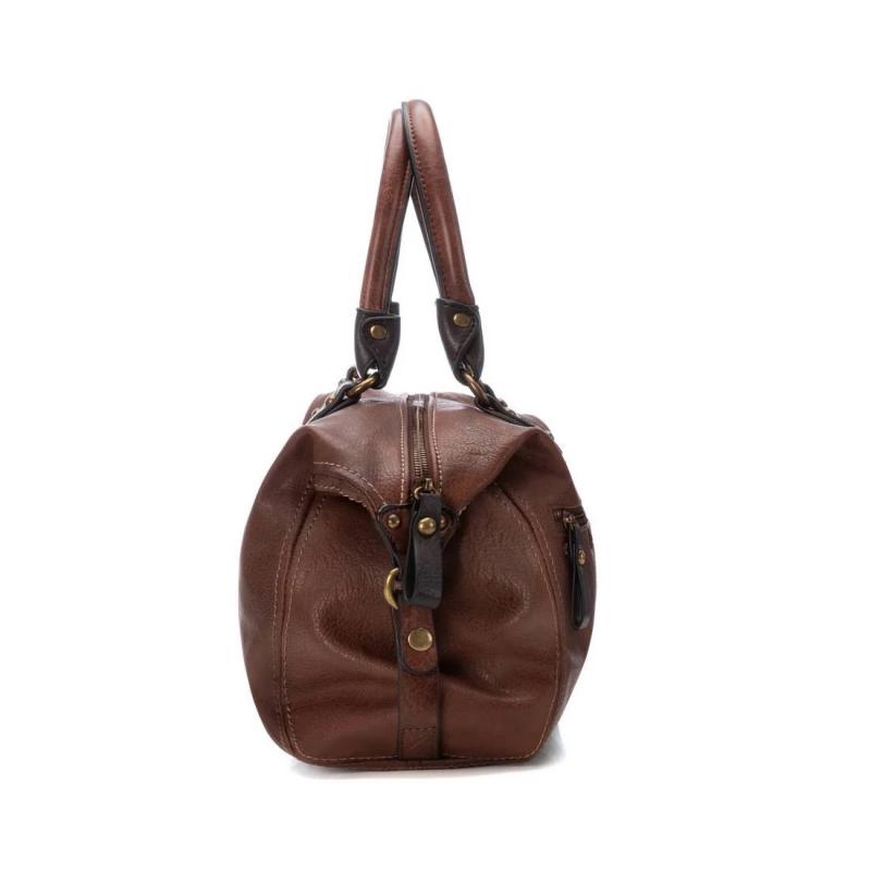 BOLSO DE MUJER REFRESH 18321704 CAMEL BANDOLERA Y BOLSILLOS  DELANTEROS