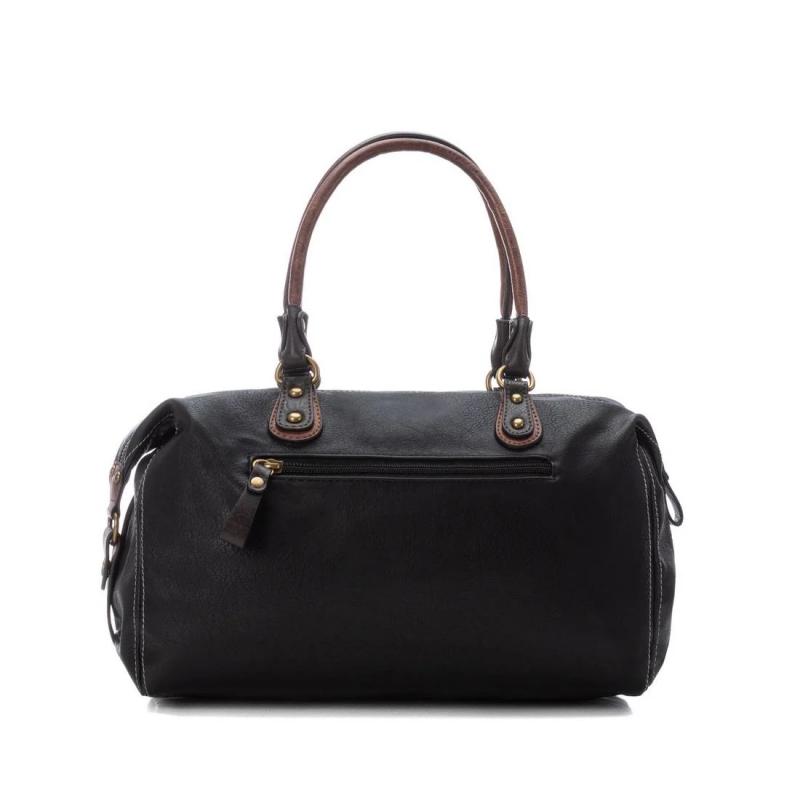 BOLSO DE MUJER REFRESH 18321701 NEGRO BANDOLERA Y BOLSILLOS  DELANTEROS