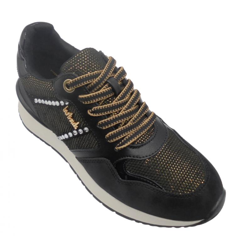 Deportiva Casual La Strada Modelo 2203579 Negro