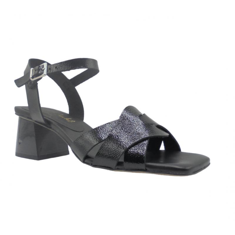 OH! MY SANDALS SANDALIA PIEL TACON VESTIR 5362 NEGRO