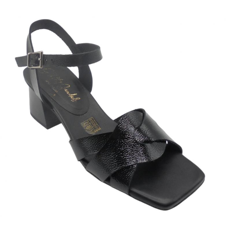 OH! MY SANDALS SANDALIA PIEL TACON VESTIR 5362 NEGRO