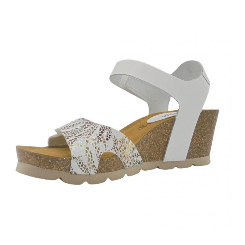 Sandalias Bios Barbu2 Modelo Fatima 0411 Blanco