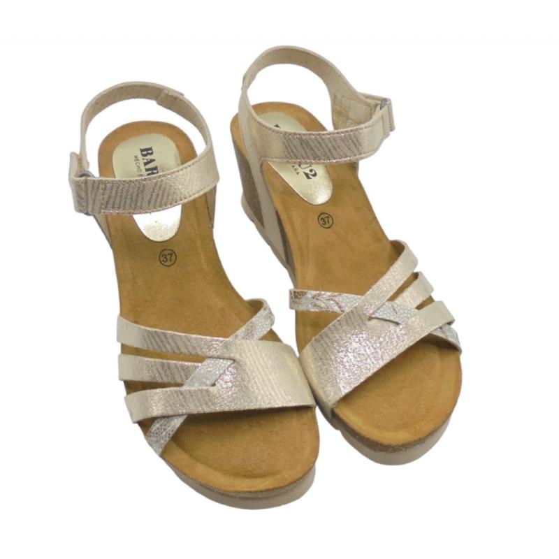 Sandalias Bios Barbu2 Modelo Maria 2903 Platino