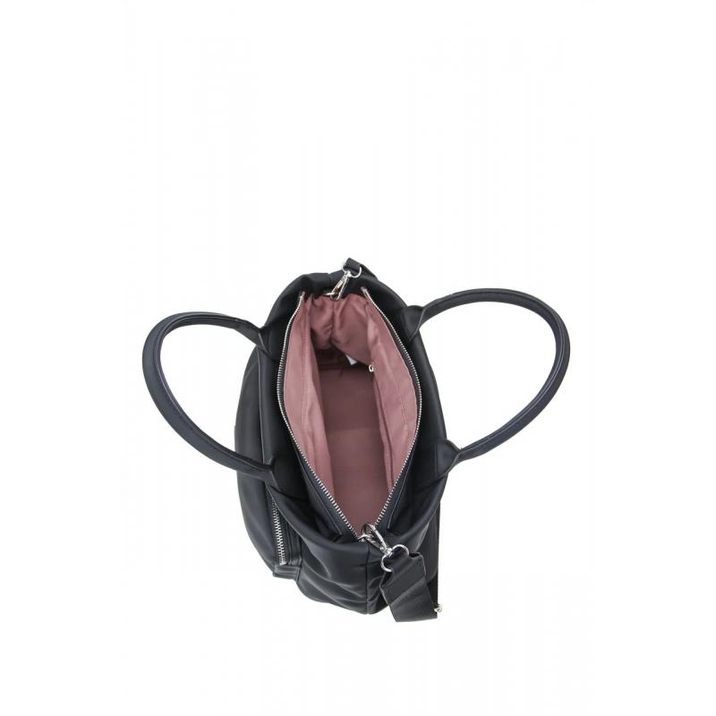 BOLSO ASAS Y BANDOLERA MEDIANO ETIKA MODELO B30117 NEGRO