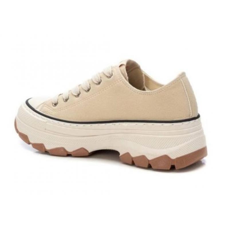 REFRESH 172319 Zapatillas Deportivas Mujer – Zapatillas con Plataforma Beige