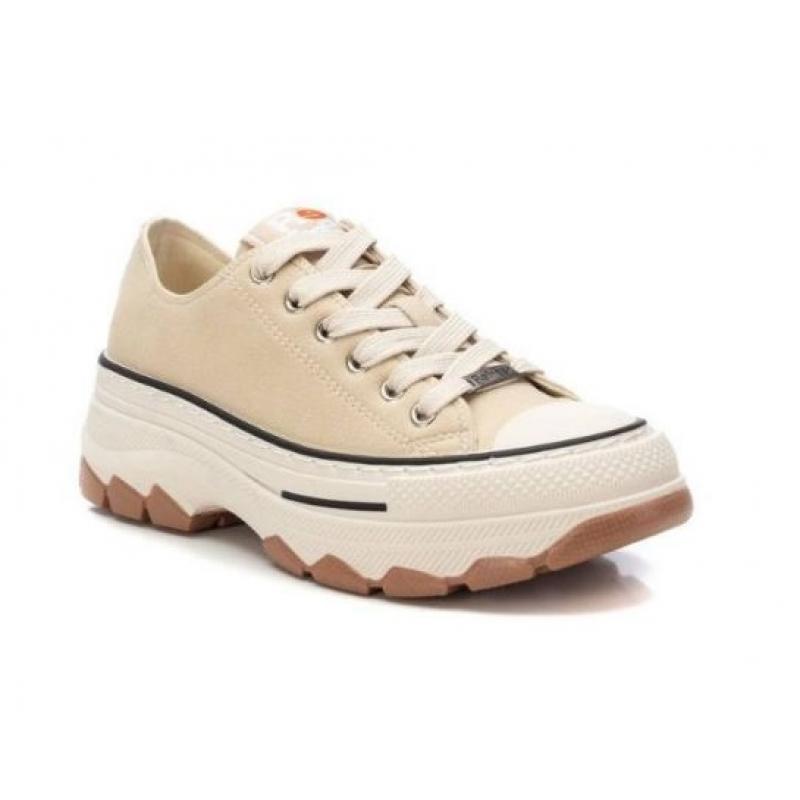 REFRESH 172319 Zapatillas Deportivas Mujer – Zapatillas con Plataforma Beige